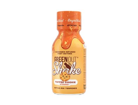 Shot konopny Green Out® Shake, Toffee Cookie 200ml